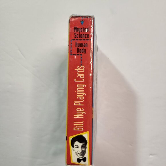 Vintage Bill Nye Playing Cards Human Body, Physical Science Playing Cards New - Picture 4 of 6